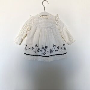 Zara ivory baby dress